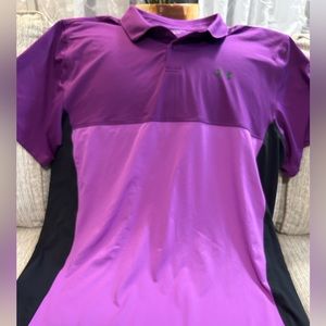 Under Armour Men’s Color Block Polo EUC
